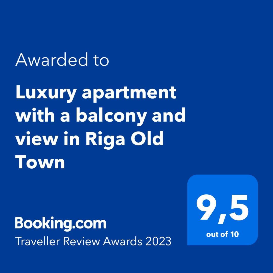 Lejlighed Luxury With A Balcony And View In Old Town Riga